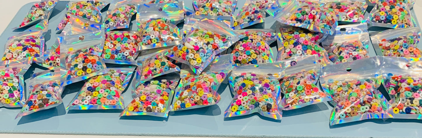 Bead confetti