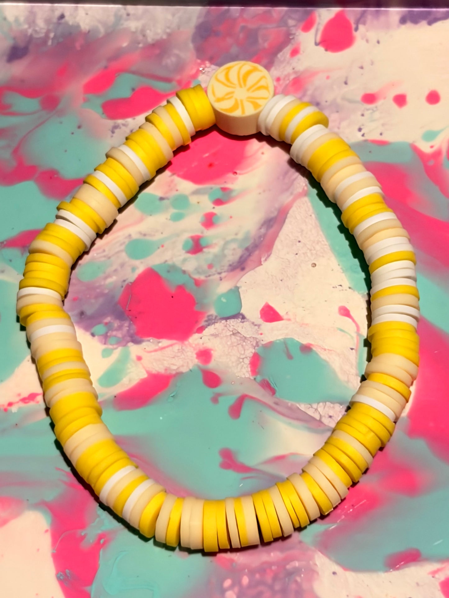 Cute lemon bracelet