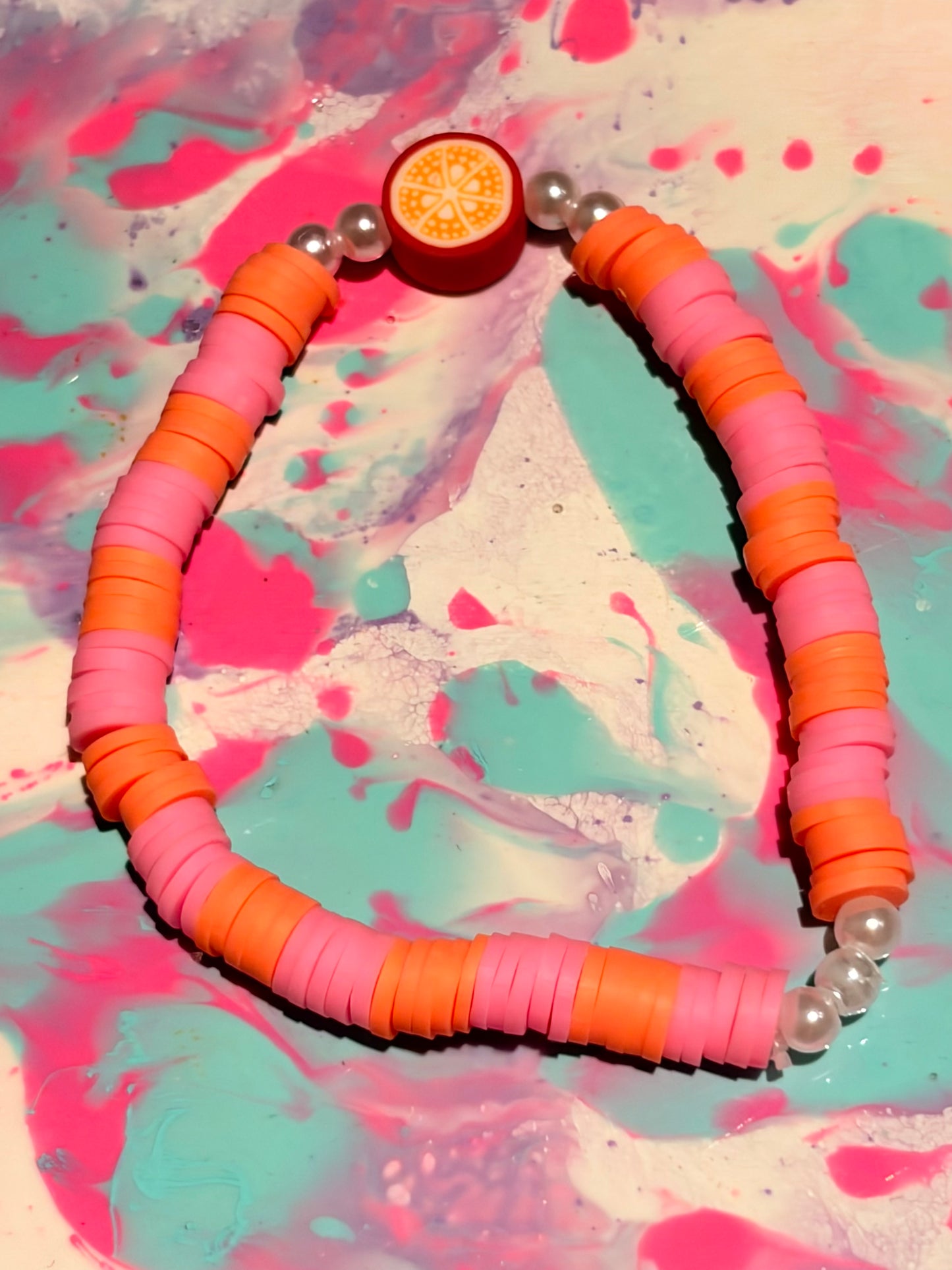 A cute fruit bracelet