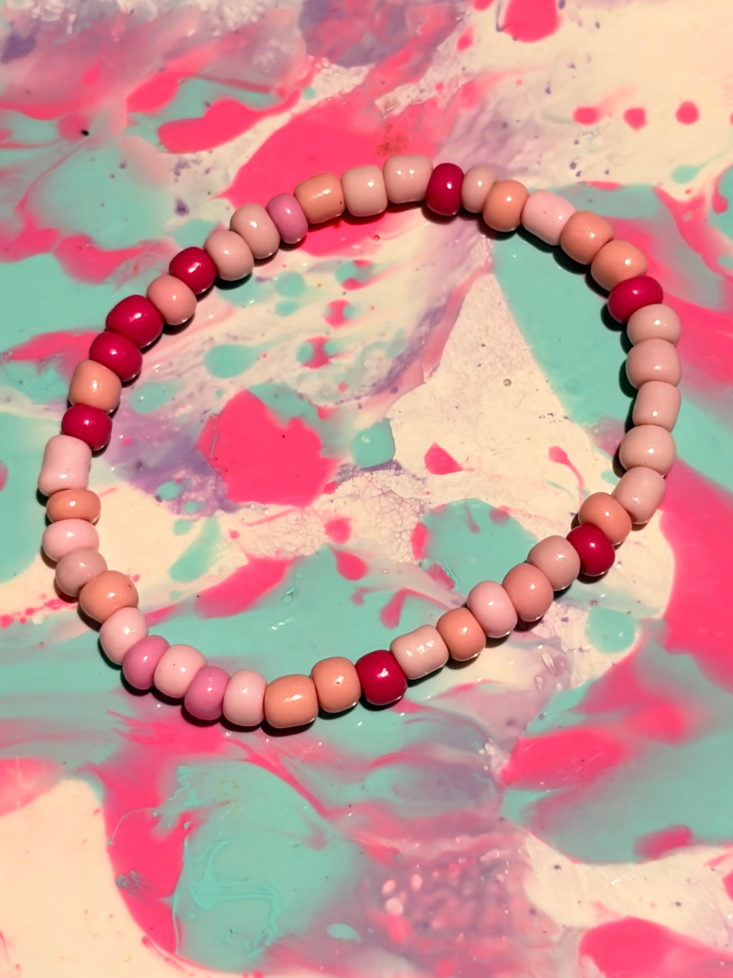 Love heart bracelets pack of two
