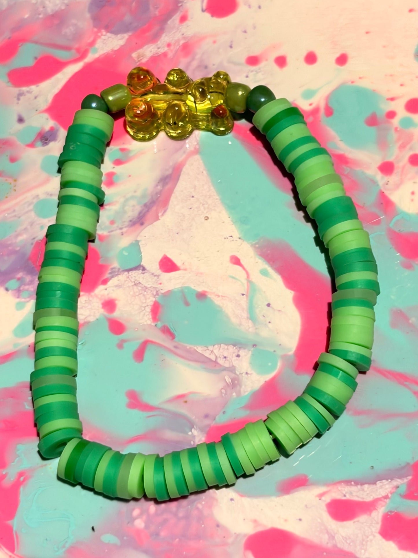 Gummy bear bracelets pack of two
