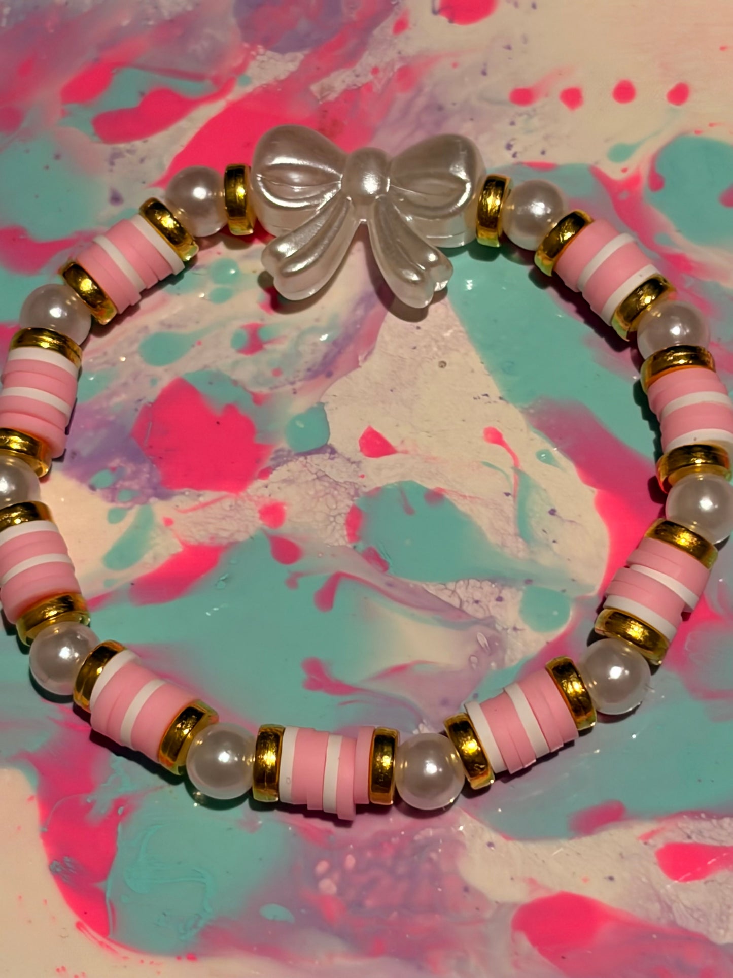 Set of two cute bow bracelets