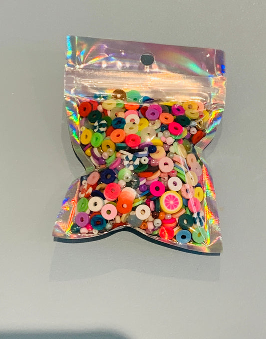 Bead confetti