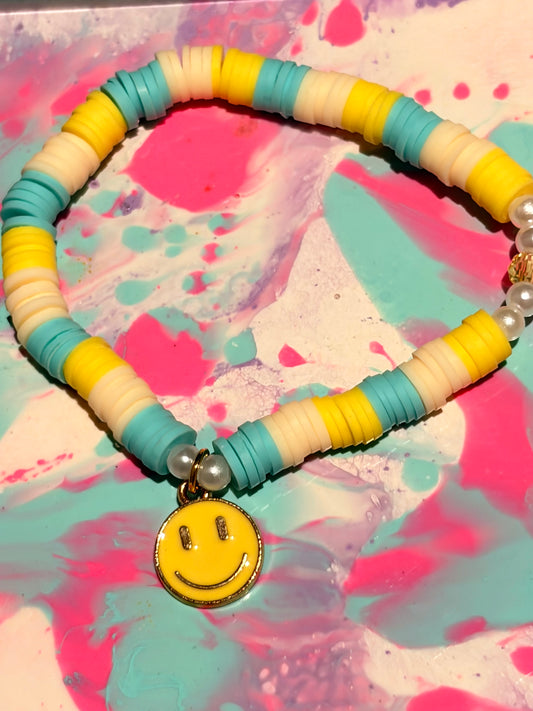 Smiley face bracelet