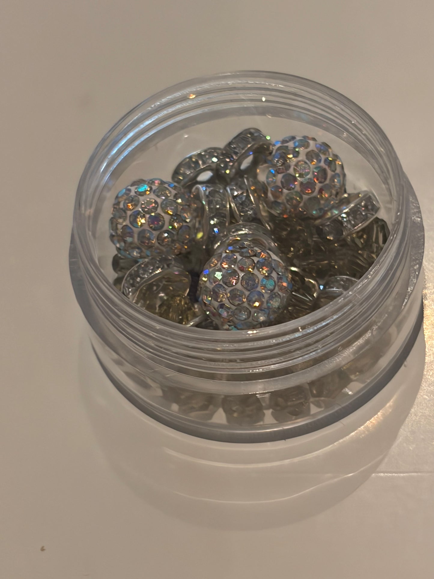 Grey charm confetti
