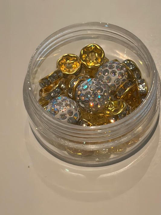 Yellow charm confetti